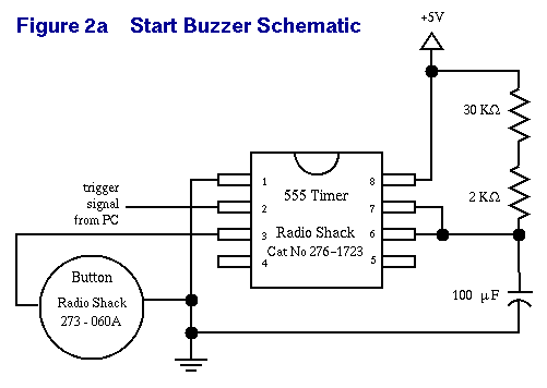 Start-Buzzer Schematic